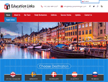 Tablet Screenshot of educationlinkspk.com